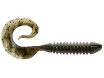 Spro Wave Tail Grub Green Pumpkin 4.25" 5pk