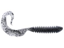 Spro Wave Tail Grub Smoke Black Flake 4.25" 5pk