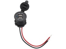 T-H Marine Dual USB Blue LED Outlets