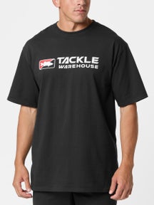 Tackle Warehouse Tall Front Logo Short Sleeve Black