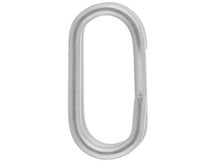 Worth Company Power Oval Fine Zinc Split Rings 15pk