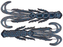 Xzone Finesse Stealth Creature Black Blue Flk 2.75" 7p