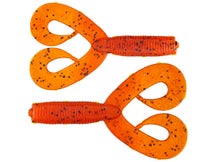 Yama 4" Double Tail Grub Fire Craw