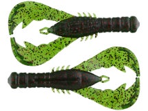 Yamamoto 4" Yama Craw Watermelon Bk & Rd Flk