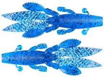 Yamamoto Large Flappin Hog Blue w/Lrg Black Flake