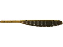 Yama 3.75" Shad Shape Worm Grn Pumpkin Bk Flk