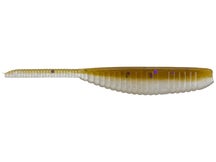 Yama 3" Shad Shape Worm LT Grn Pmp Lg Grn Prp