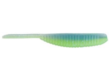 Yama 3" Shad Shape Worm Chart Electric Blue