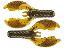 Yum Craw Chunk Green Pumpkin 3.25"