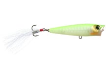 Yo-Zuri 3DR-X Popper Matte Ghost Pearl Chart Back