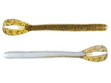 Rage Thumper Worm Soft Bait Lure – 10″ Body Length, Okeechobee Craw, Per 7 - Foto 3