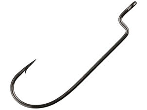 Gamakatsu O'Shaughnessy Bend Offset Worm Hook Black 5pk - Tackle Warehouse