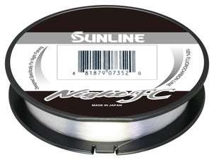 Sunline Fluorocarbon FC Rock 100MT 0.128mm - Leader Invisibile Per Light Rock Fishing, Carico 2LB (0,9 Kg), Alta Resistenza All'Abrasione, Bobina 100 Metri