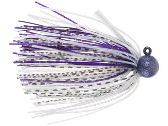 G Money Football Jig Jake's Purple Shad 3/4