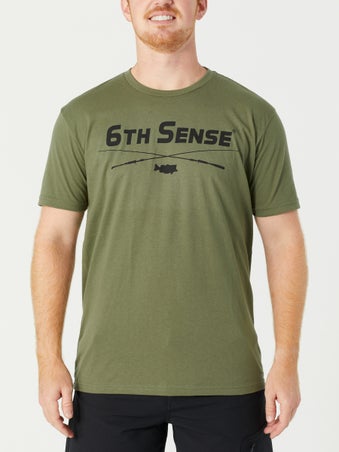 6th Sense Tee Shirt Mark Of The 6 - Military Grn LG