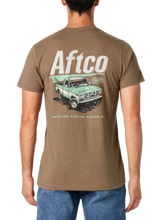 Aftco A Series Short Sleeve Shirt Tortoise Heather