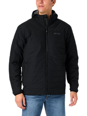 Aftco Drift Hooded Jacket Black