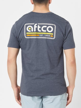 Aftco Fade Short Sleeve Midnight Heather MD