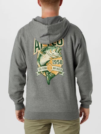 Aftco Framed Pullover Hoodie Graphite Heather