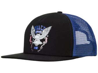 Salty Crew America Talon Trucker Hat Black