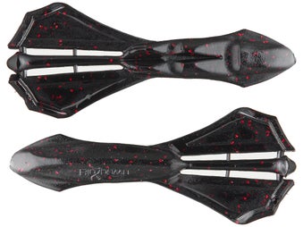 BioSpawn VileCraw Black Red Flk 4"