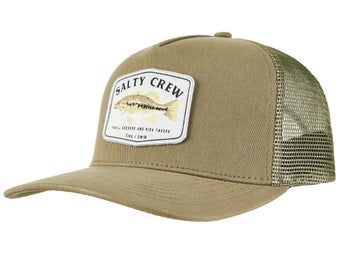 Salty Crew Bigmouth Trucker Hat Oil Green