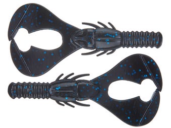 Berkley Powerbait Shape 108 Crw Black Blue Flk 3" 10pk