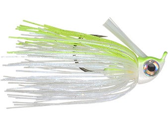 Blade-Runner Paddle Head Jig Chartreuse White 1/2