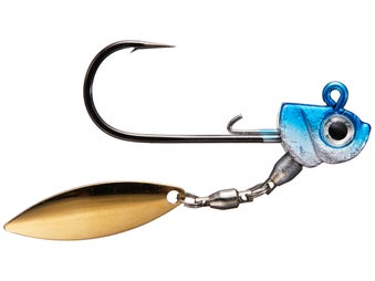 Coolbaits Underspin Blue Silver/Gold Blade 1/8oz 1/0