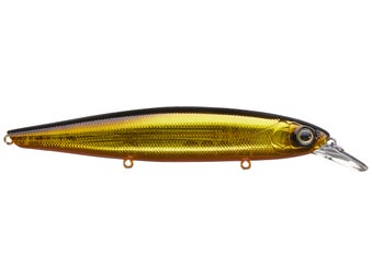 Deps Balisong Minnow Jerkbait GM Black Gold 130 