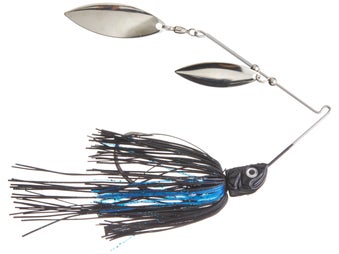 Megabass Spinnerbait SV-3 1/2 Oz Double Willow Leaf – Esca Rotante Per Pesca, White Chart, 14g - 2