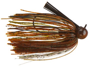 Dirty Jigs T.L. Fin Football Jig Brown Craw 3/8