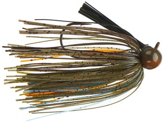 Dirty Jigs T.L. Fin Football Jig Crystal Rivr Crw 3/8