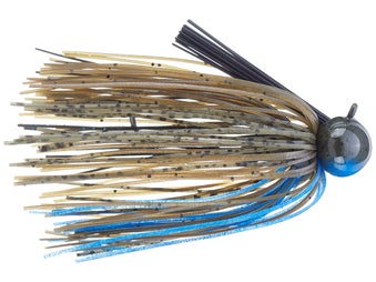 Dirty Jigs T.L. Fin Football Jig Pond Bug 5/8