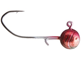 5 Ball Fishing Lure mould VMC Jig Hooks 5150 size 3/0 + 4/0 Red or