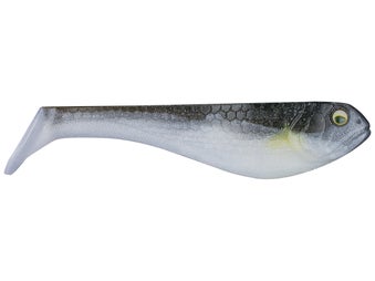30Pcs Paddle Tail Swimbaits 2 INCH Bicolor Soft Plastic Fishing
