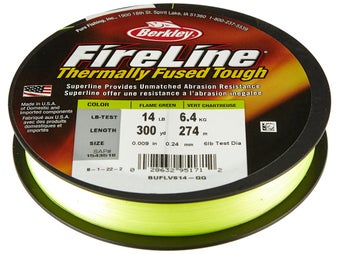 Berkley FireLine® Superline, Moss Green/Clear, 15lb | 6.8kg Fishing Line