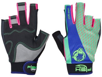Fish Monkey Gloves Half-Finger Guide Gloves - AvidMax