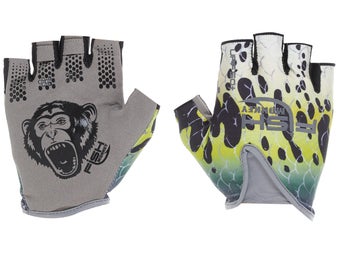 Fish Monkey XL Chilly Willie Half Finger Fishing Gloves Insulated Polar  Fleece - Granith