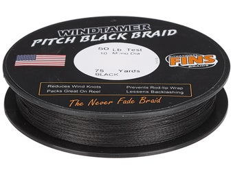 Hollow Core Braided Line 600yds - Fins 81369801077