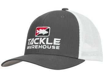 Tackle Warehouse Vertical Flexfit Trucker Charc/White