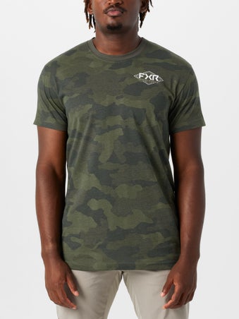 FXR Trophy Premium Short Sleeve Shirt Army Camo/Stone
