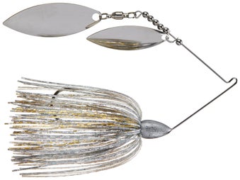 Glamour Shad™ Spinnerbait With Double Colorado Blades
