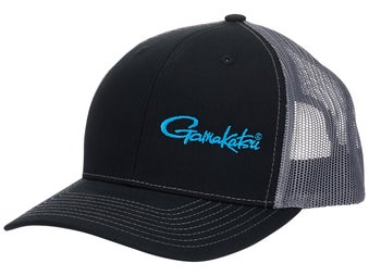 Gamakatsu Mesh Trucker Hat Black/Charcoal