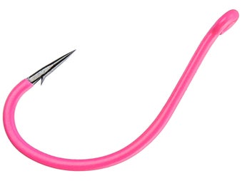 Gama Fluor Drop/Split Shot Hook F-Pink 1