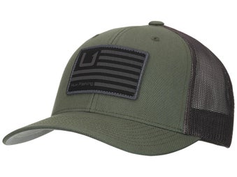 Huk And Bars Trucker Hat Moss