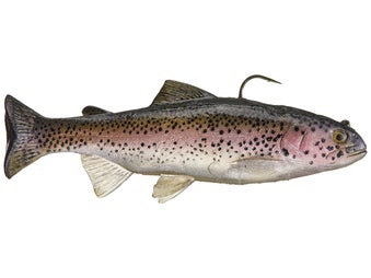 Huddleston 8" ROF 5 Top Hook Phantom Rainbow Trout