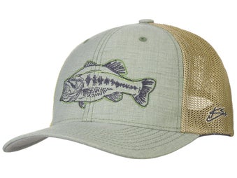 Huk KC Embroidered 110 Trucker Hat Seagrass