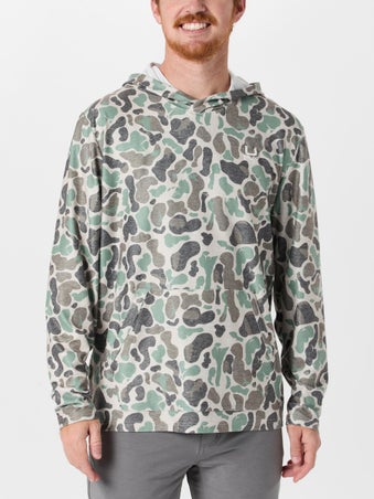 Huk Leeward KC Printed Lightweight Hood Volcanic Ash