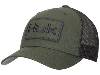 Huk Logo Trucker Hat Moss